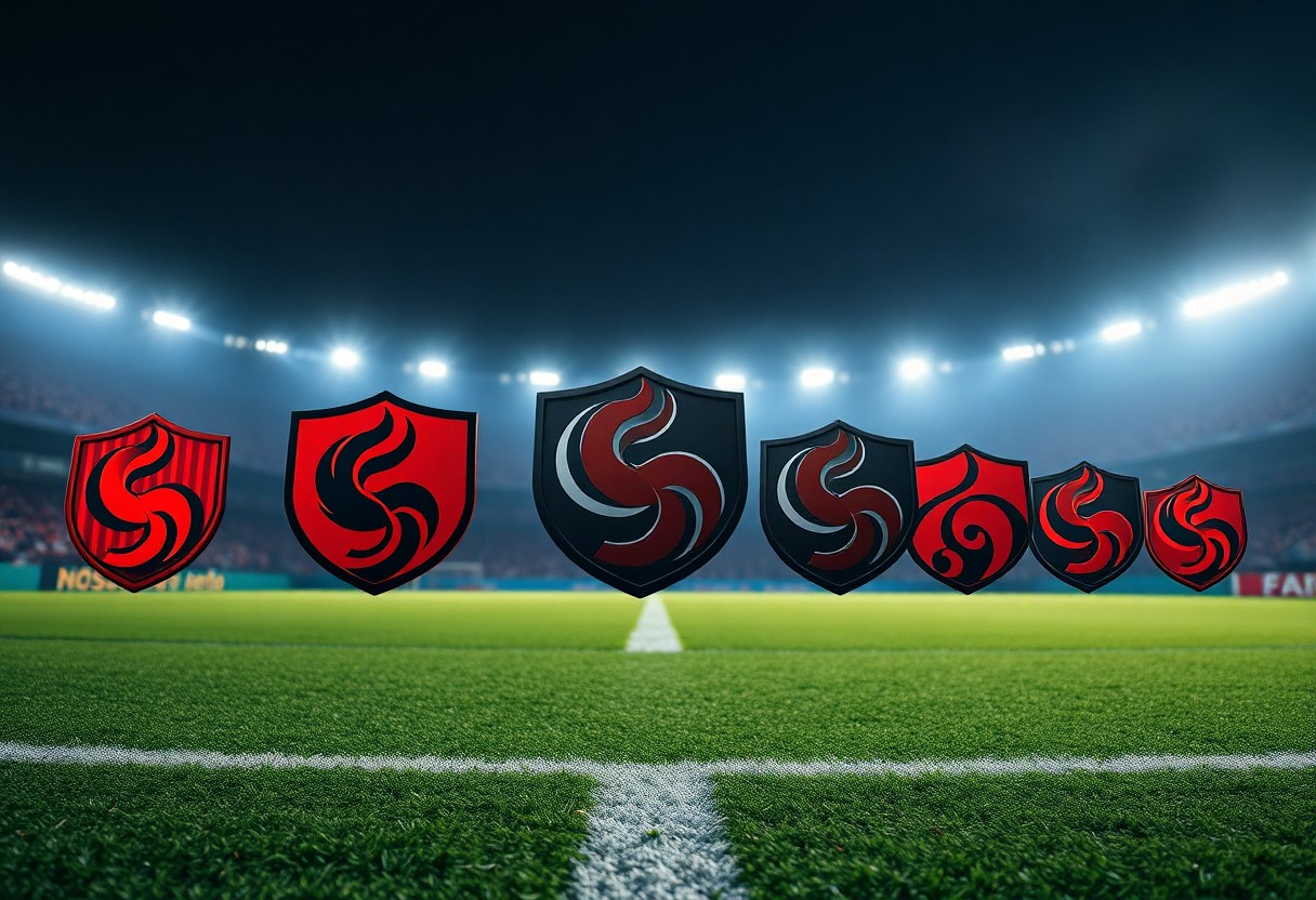 A Evolução Do Escudo E Das Cores Do Clube De Regatas Do Flamengo