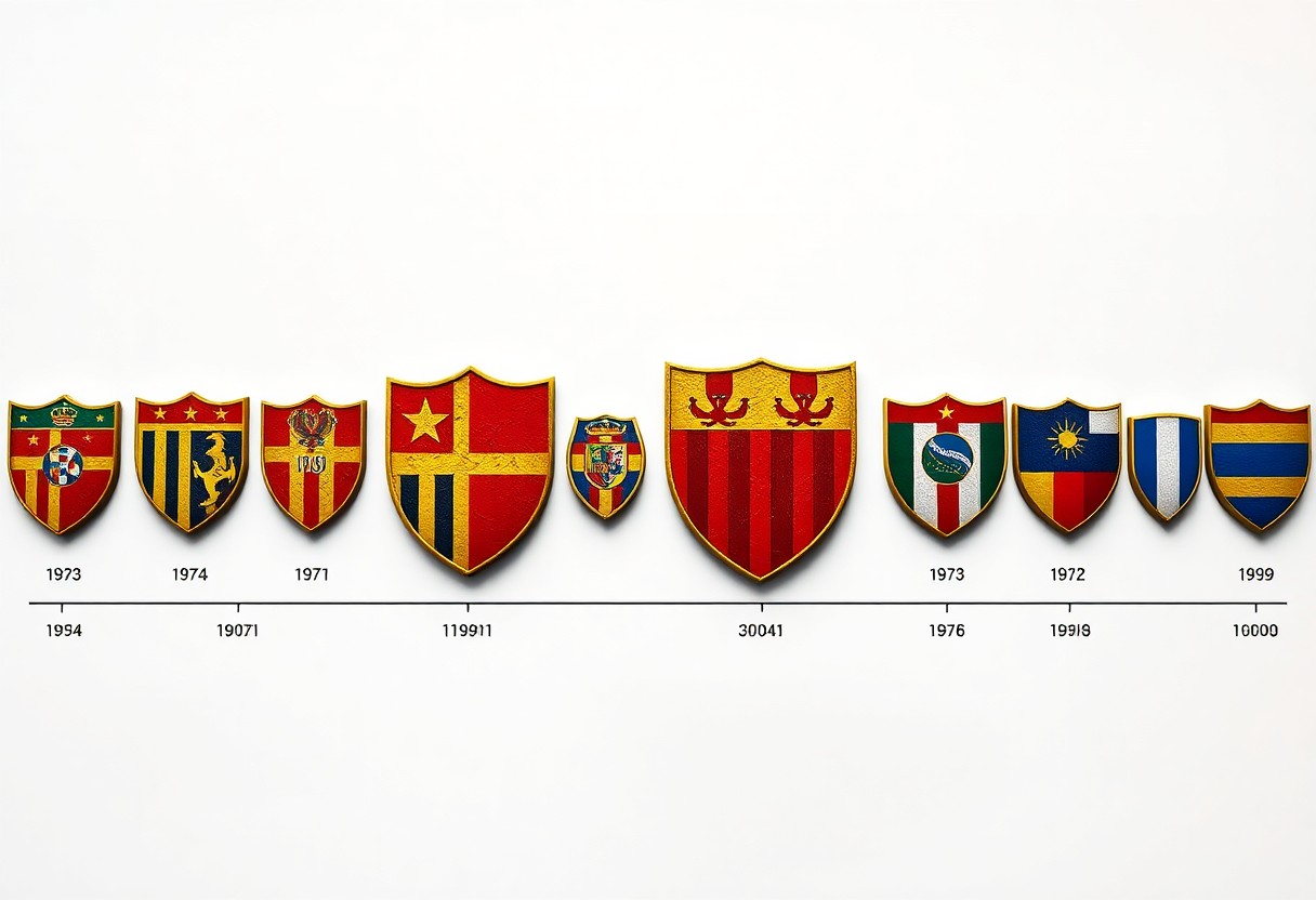 A Evolução Do Escudo E Das Cores Do Flamengo Ao Longo Dos Anos