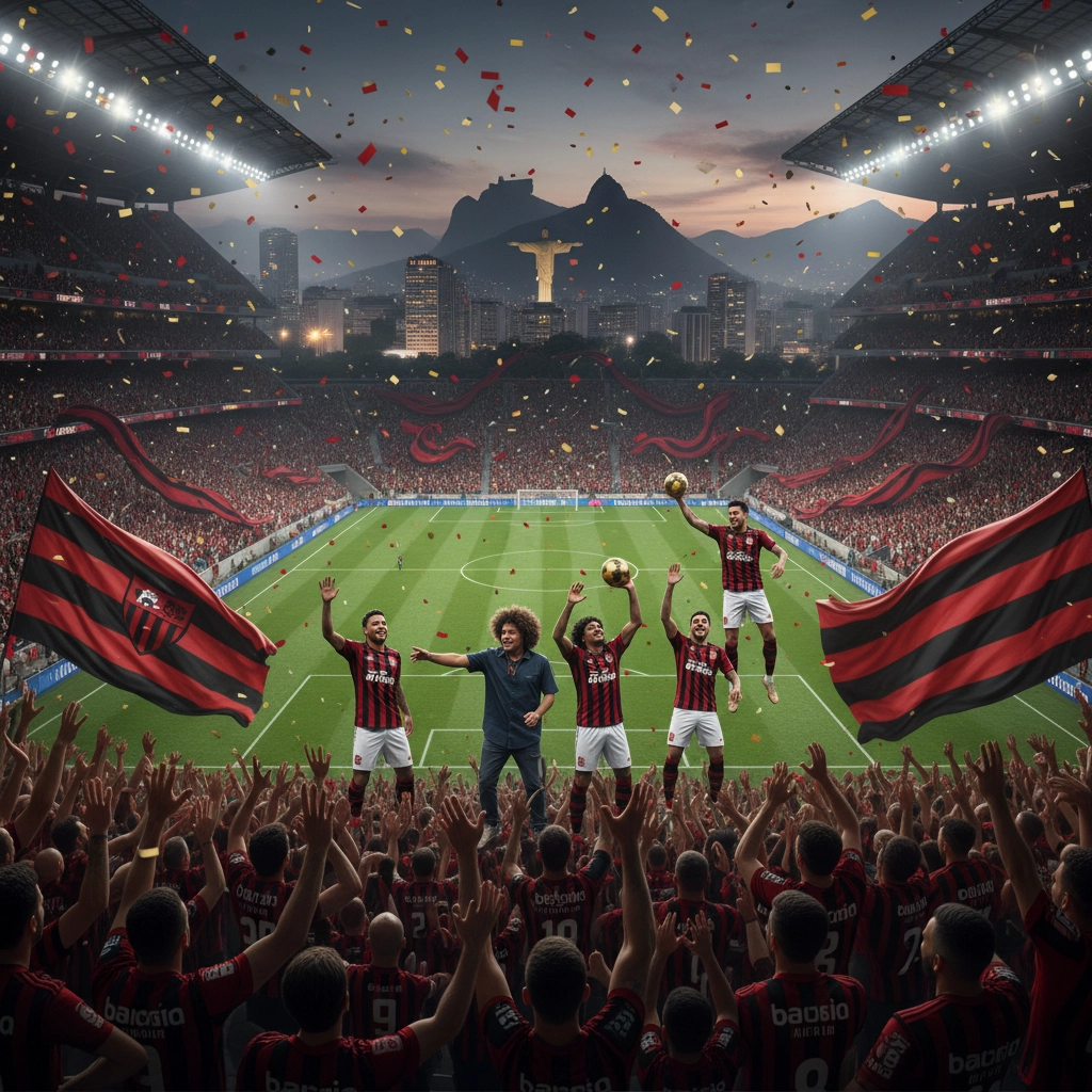 Contratações históricas do Flamengo e seu efeito no futebol brasileiro