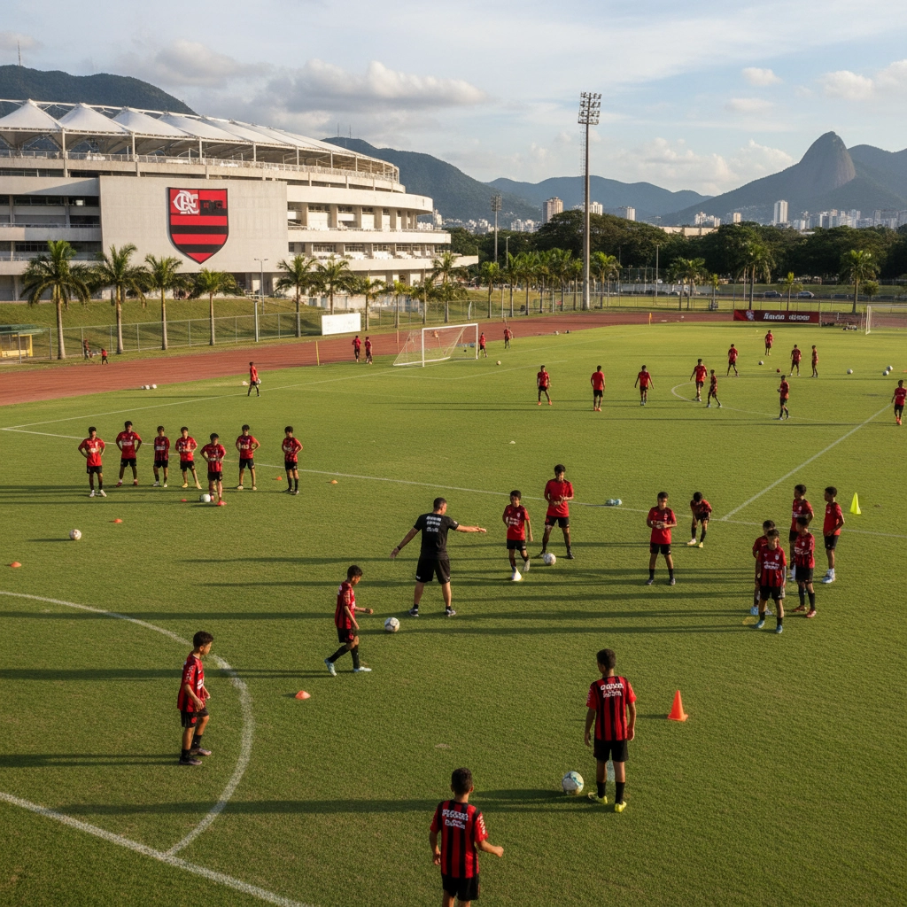 Formação de atletas: a base do Flamengo e os futuros craques do futebol brasileiro