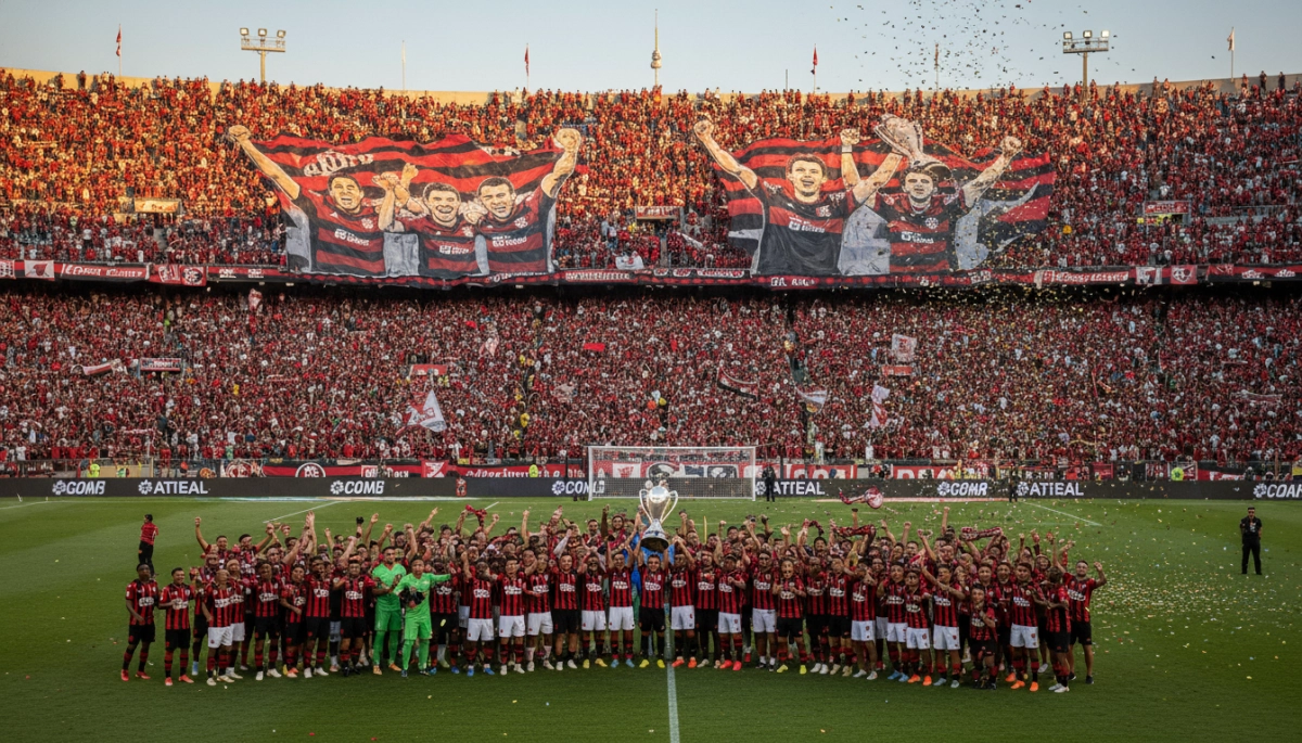 As maiores conquistas do Flamengo no futebol sul-americano