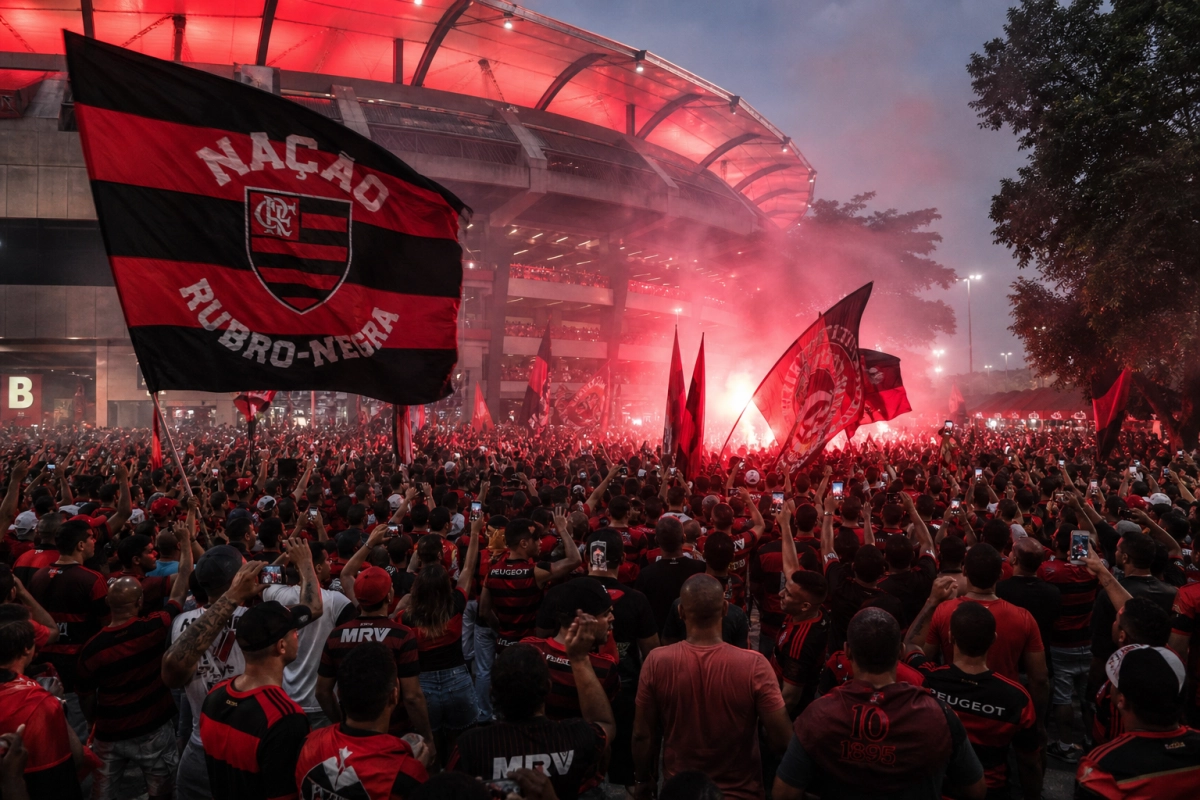 Como a Nação Rubro-Negra tem influenciado negociações, permanência de técnicos e decisões no Flamengo