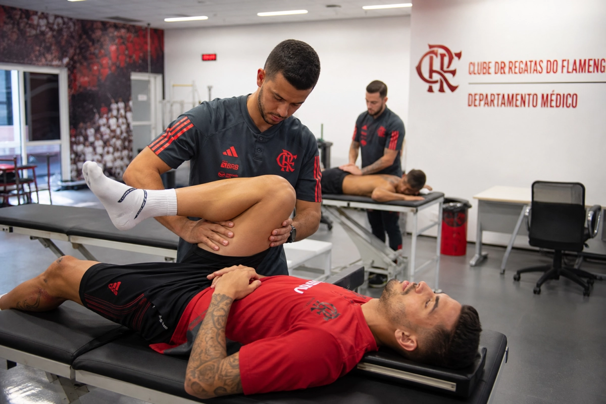 Como funciona o departamento médico do lube de Regatas do Flamengo: estrutura, prevenção e reabilitação