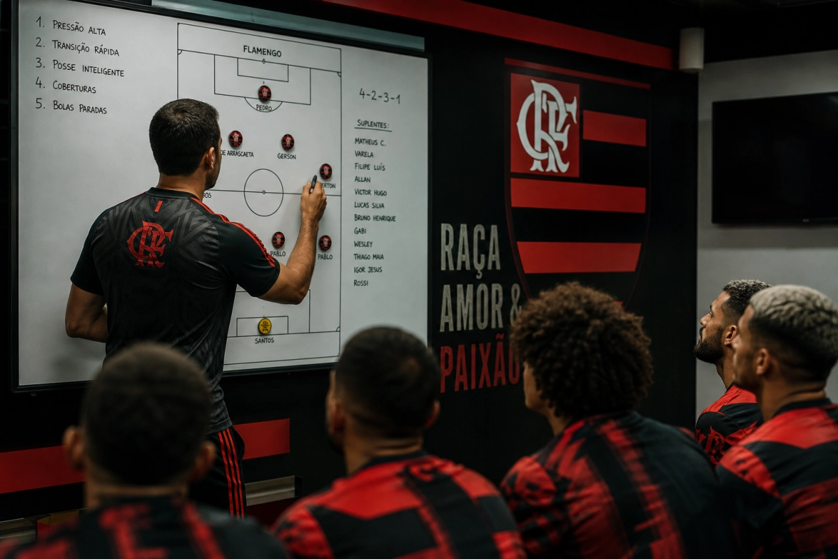 Escalação do Flamengo por competição: guia prático para técnico, hierarquia e alternativas