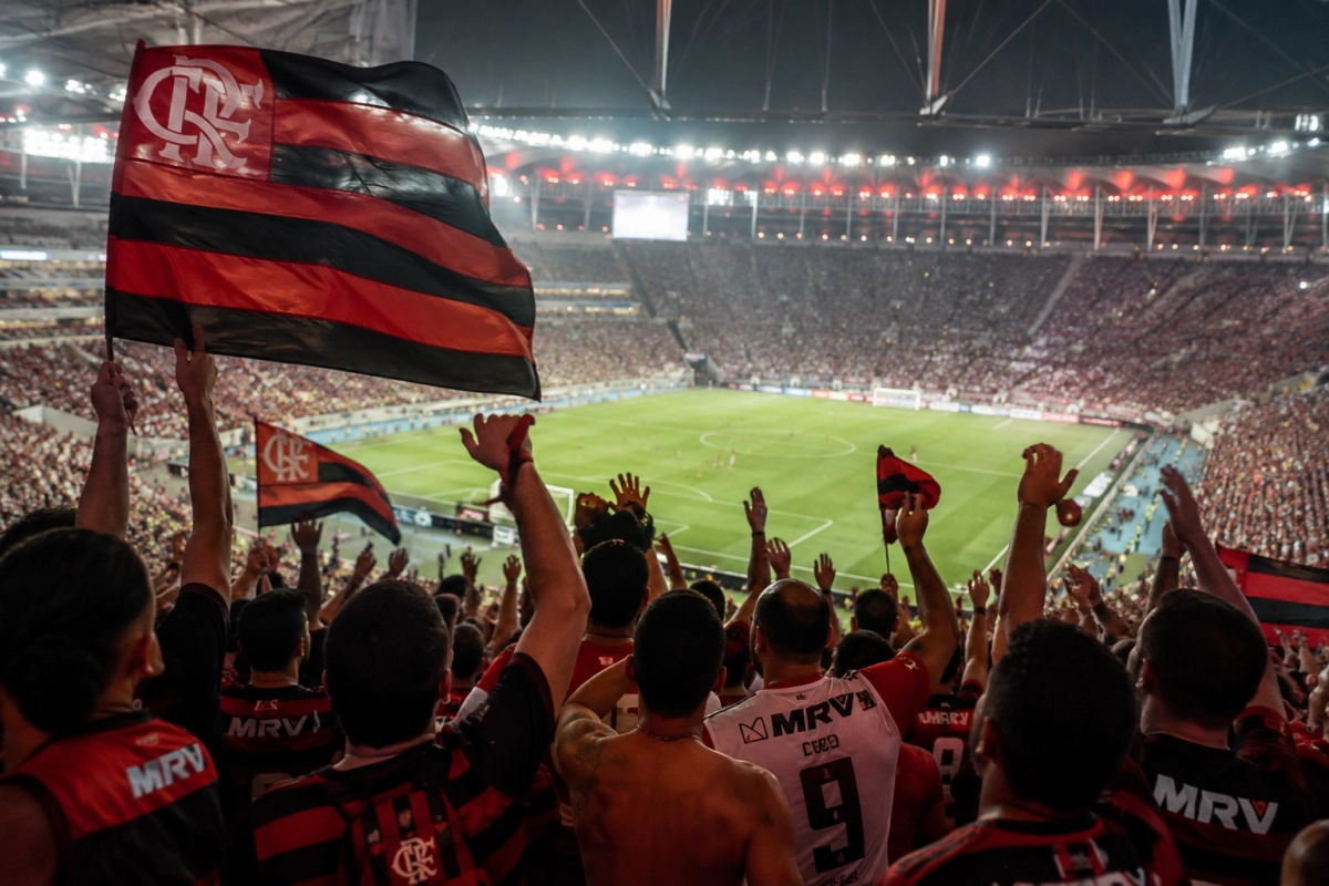 A influência da torcida do Flamengo nos jogos em casa